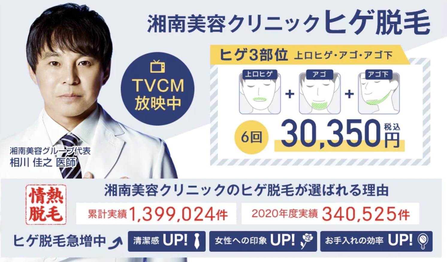 湘南ヒゲ脱毛トップページ