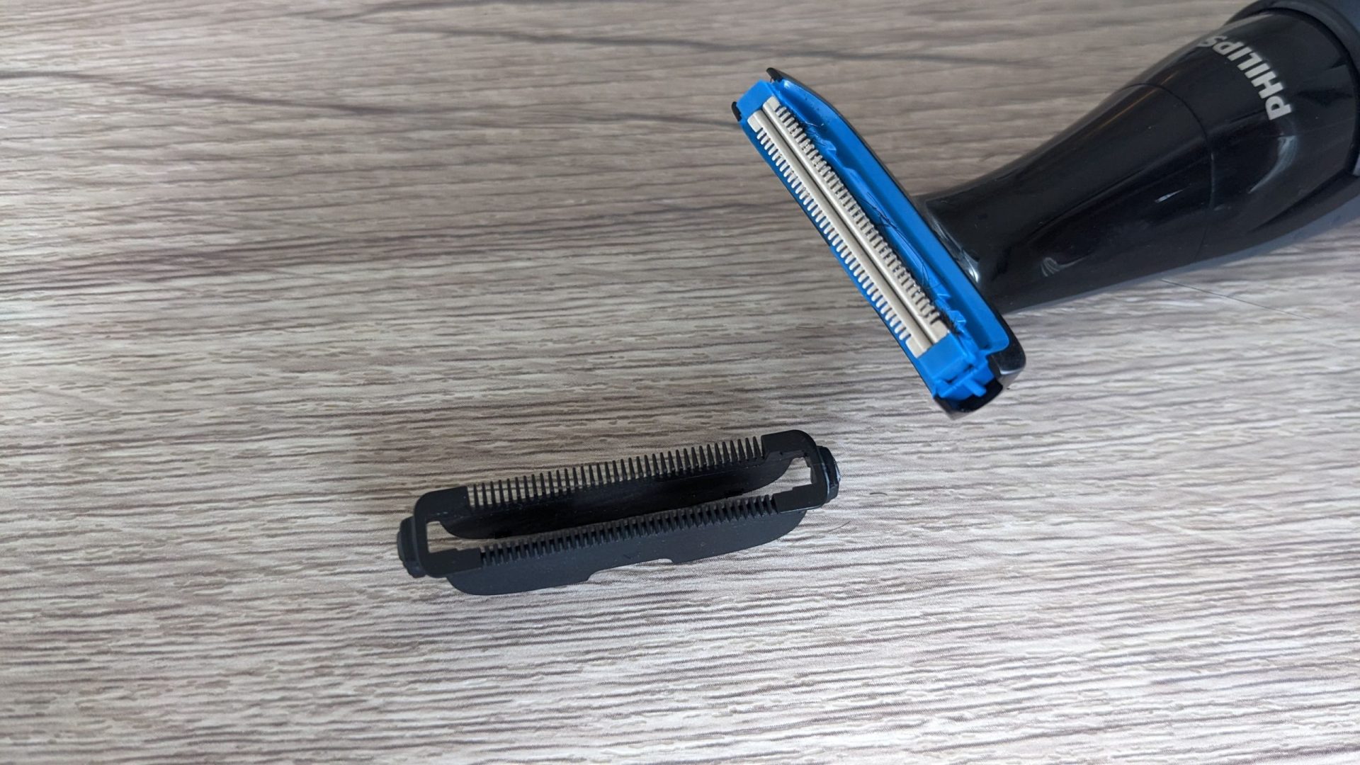 0.5mmアタッチメントを外した場合の写真