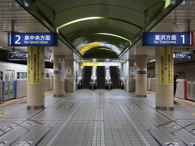 仙台地下鉄の写真