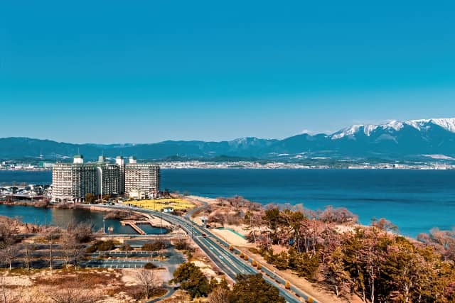 滋賀県琵琶湖の写真