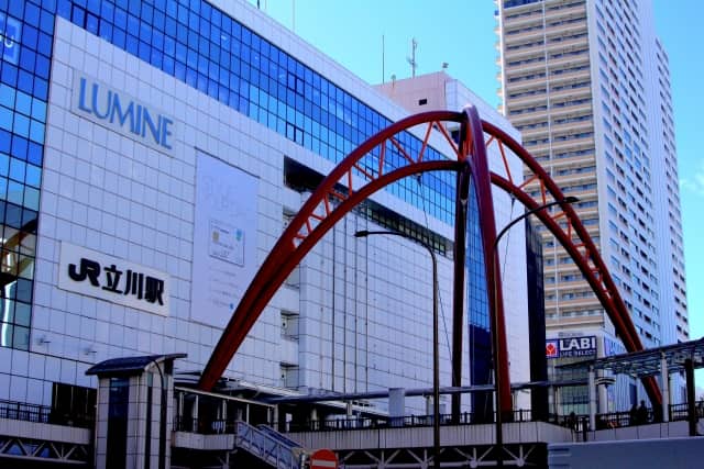 立川駅前の写真