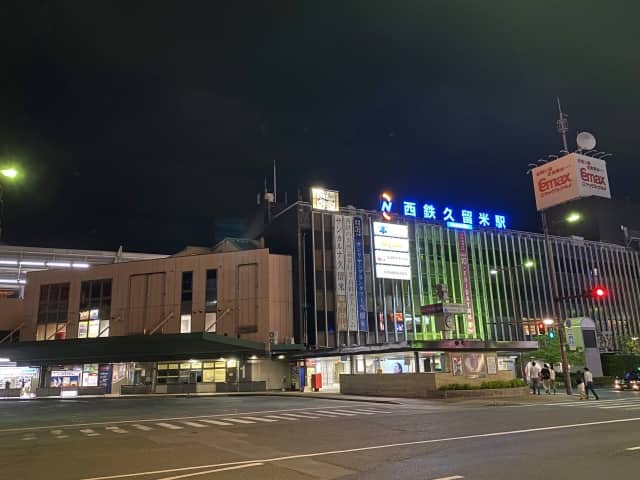 西鉄久留米駅前の写真