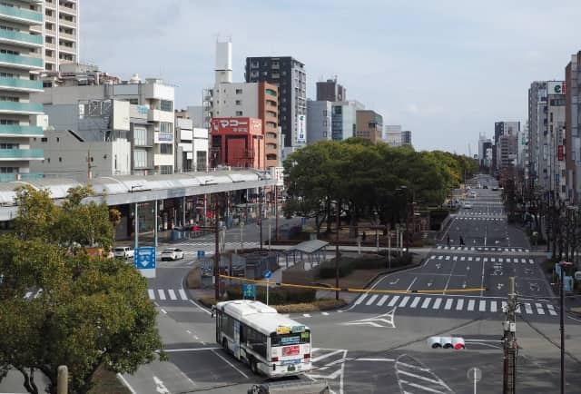 近鉄四日市駅前中央通り