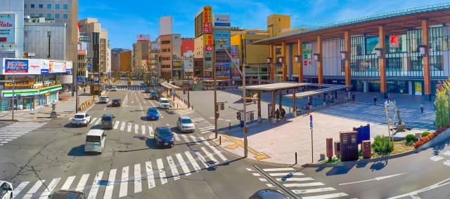 長野駅前パノラマ