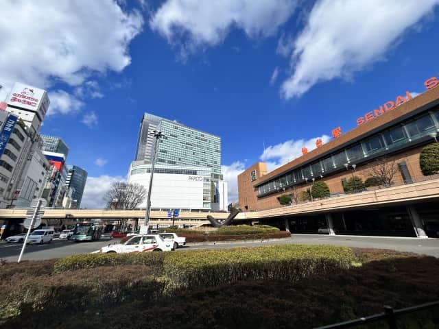 JR仙台駅前の写真