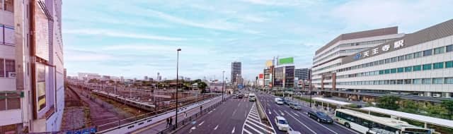 JR天王寺駅街並み写真