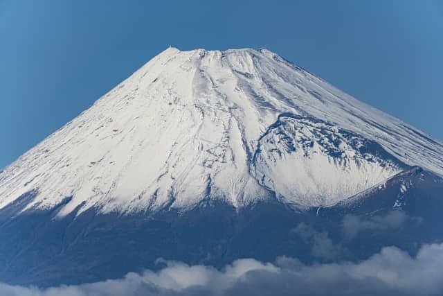 沼津から見た富士山
